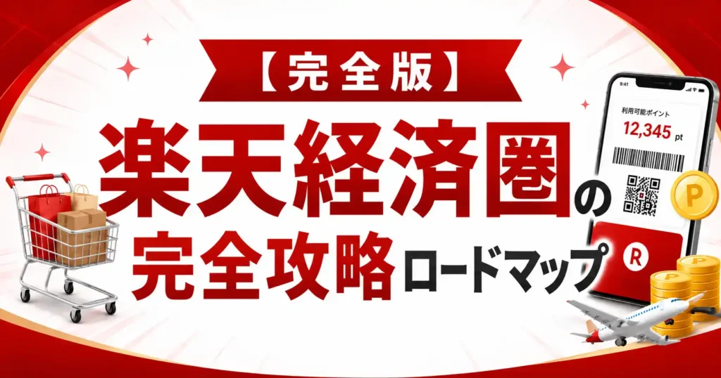 【完全版】楽天経済圏の完全攻略ロードマップ
